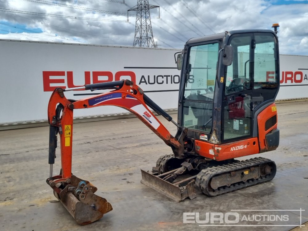 2019 Kubota KX016-4 - Mini ekskavatör: fotoğraf 1 2019 Kubota KX016-4 - Mini ekskavatör: fotoğraf 1