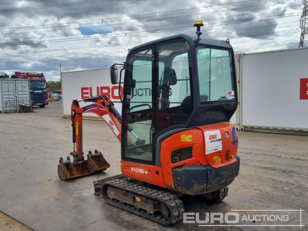 2019 Kubota KX016-4 - Mini ekskavatör: fotoğraf 3 2019 Kubota KX016-4 - Mini ekskavatör: fotoğraf 3