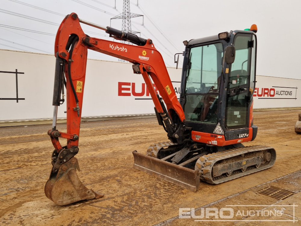 2019 Kubota U27-4 - Mini ekskavatör: fotoğraf 1 2019 Kubota U27-4 - Mini ekskavatör: fotoğraf 1