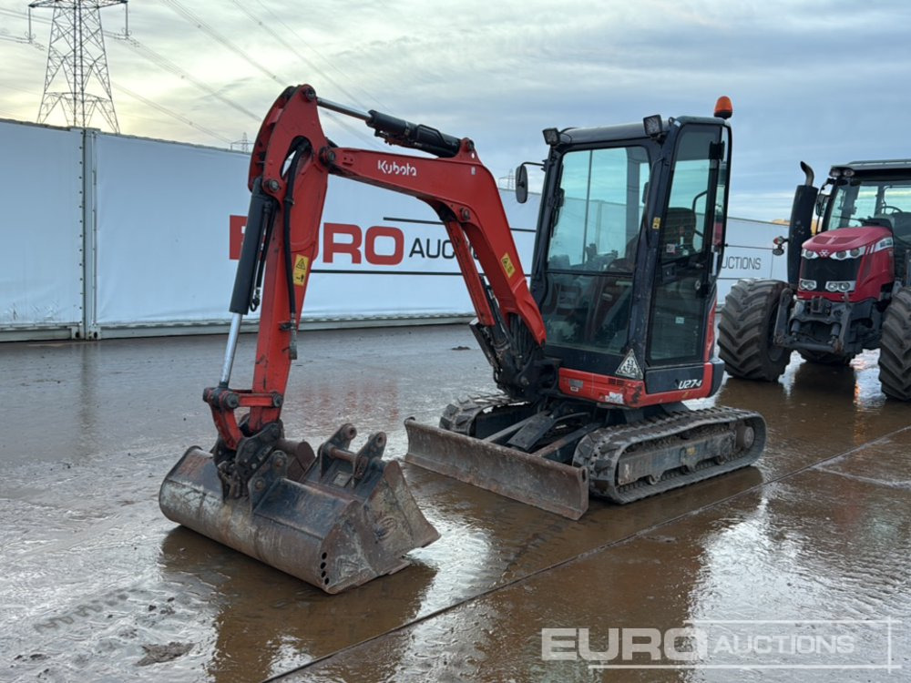 2019 Kubota U27-4 - Mini ekskavatör: fotoğraf 1 2019 Kubota U27-4 - Mini ekskavatör: fotoğraf 1