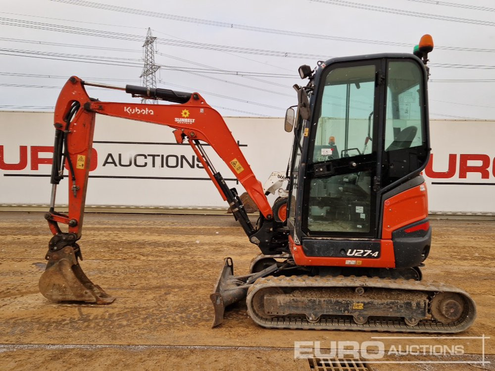 2019 Kubota U27-4 - Mini ekskavatör: fotoğraf 2 2019 Kubota U27-4 - Mini ekskavatör: fotoğraf 2
