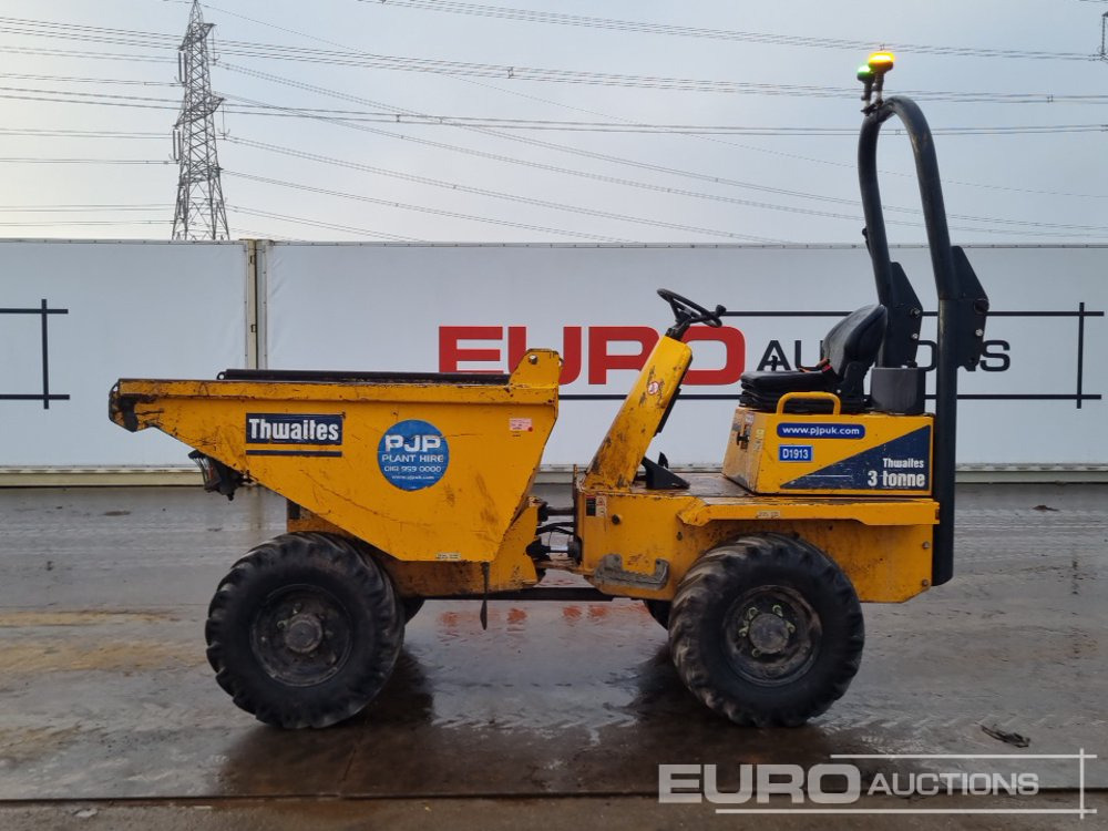 2019 Thwaites 3 Ton - Mini damperli kamyon: fotoğraf 2 2019 Thwaites 3 Ton - Mini damperli kamyon: fotoğraf 2