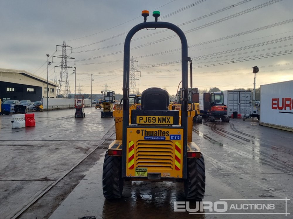 2019 Thwaites 3 Ton - Mini damperli kamyon: fotoğraf 4 2019 Thwaites 3 Ton - Mini damperli kamyon: fotoğraf 4