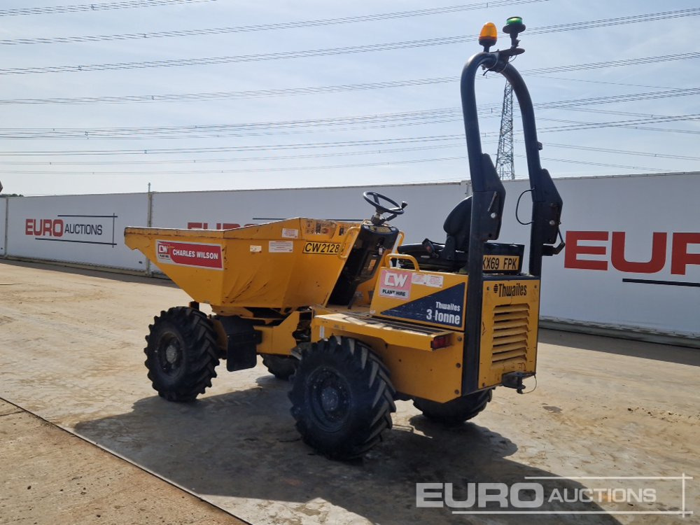 2019 Thwaites 3 Ton - Mini damperli kamyon: fotoğraf 3 2019 Thwaites 3 Ton - Mini damperli kamyon: fotoğraf 3