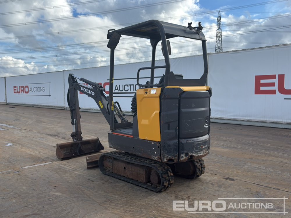 2019 Volvo EC15E - Mini ekskavatör: fotoğraf 3 2019 Volvo EC15E - Mini ekskavatör: fotoğraf 3