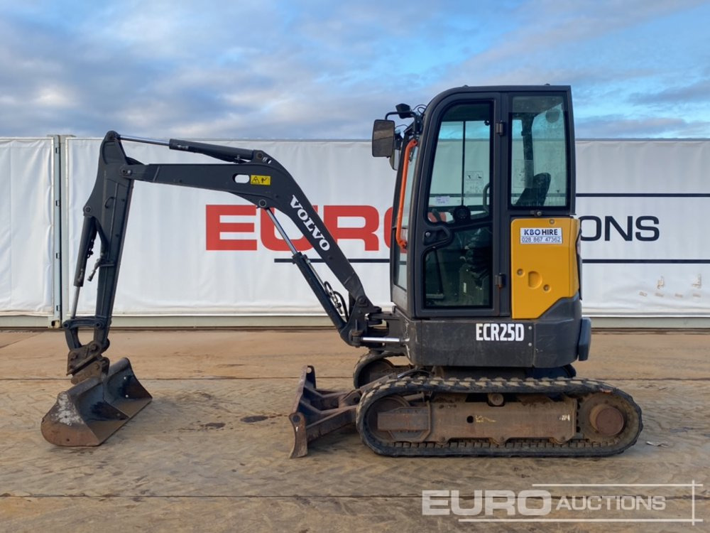 2019 Volvo ECR25D - Mini ekskavatör: fotoğraf 2 2019 Volvo ECR25D - Mini ekskavatör: fotoğraf 2