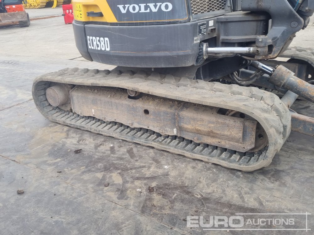 Mini ekskavatör 2019 Volvo ECR58D: fotoğraf 16
