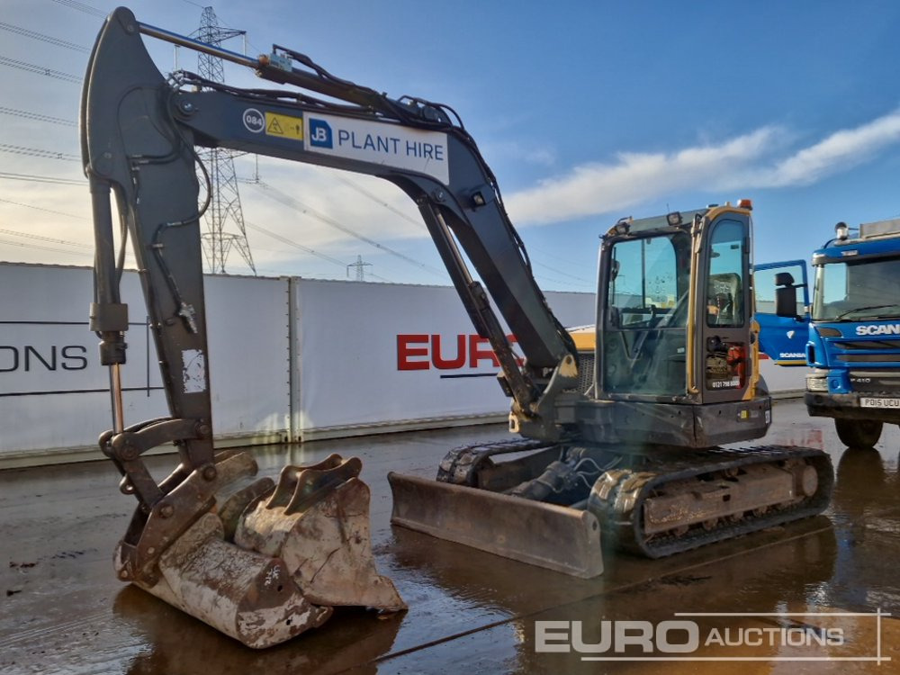2019 Volvo ECR88D - Mini ekskavatör: fotoğraf 1 2019 Volvo ECR88D - Mini ekskavatör: fotoğraf 1