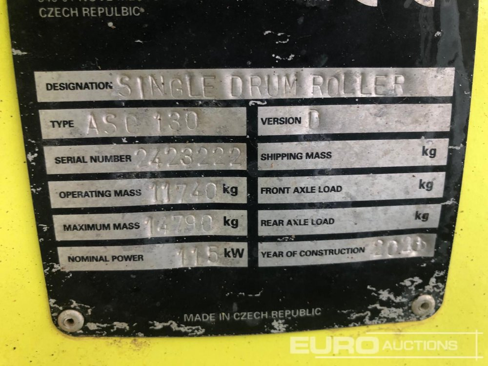 2020 Ammann ASC130 - Silindir makinesi: fotoğraf 4 2020 Ammann ASC130 - Silindir makinesi: fotoğraf 4