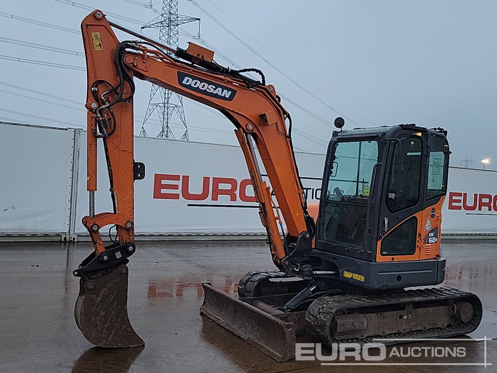 2020 Doosan DX62R-3 - Mini ekskavatör: fotoğraf 1 2020 Doosan DX62R-3 - Mini ekskavatör: fotoğraf 1