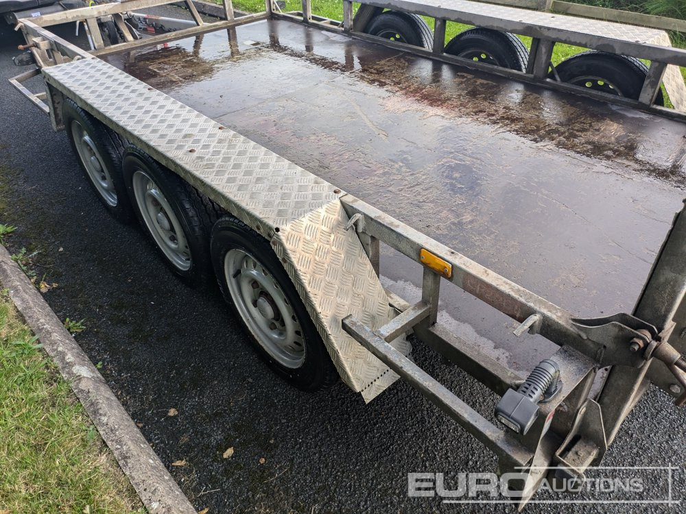 İş makinası römorku 2020 Ifor Williams 3.5 Ton Tri Axle Plant Trailer, Ramp: fotoğraf 6
