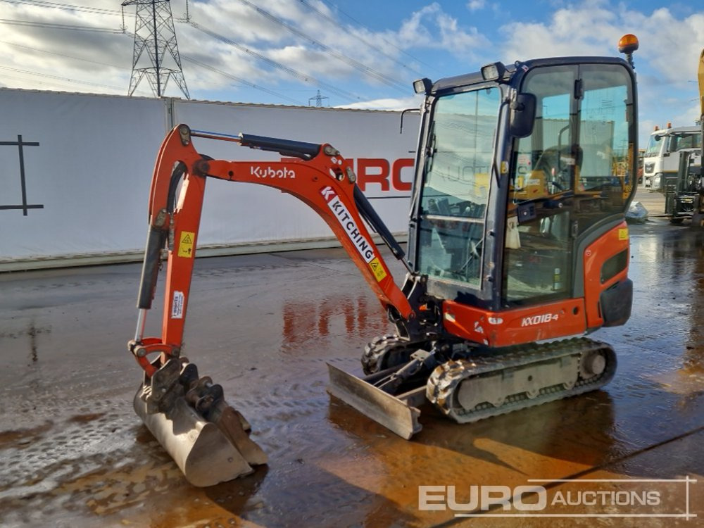 2020 Kubota KX018-4 - Mini ekskavatör: fotoğraf 1 2020 Kubota KX018-4 - Mini ekskavatör: fotoğraf 1