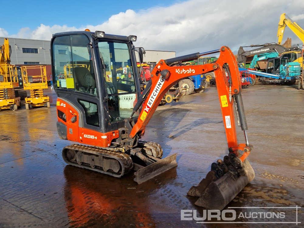 Mini ekskavatör 2020 Kubota KX018-4: fotoğraf 7