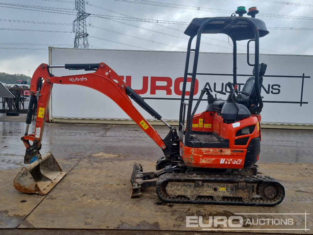 2020 Kubota U17-3A - Mini ekskavatör: fotoğraf 2 2020 Kubota U17-3A - Mini ekskavatör: fotoğraf 2