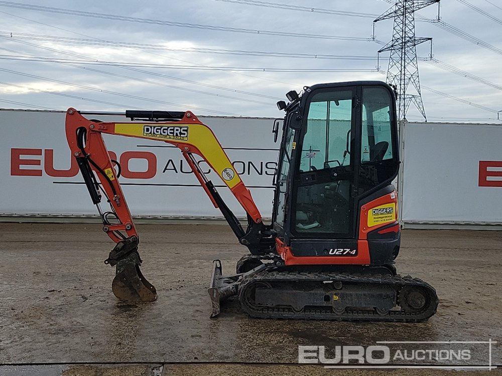 2020 Kubota U27-4 - Mini ekskavatör: fotoğraf 2 2020 Kubota U27-4 - Mini ekskavatör: fotoğraf 2