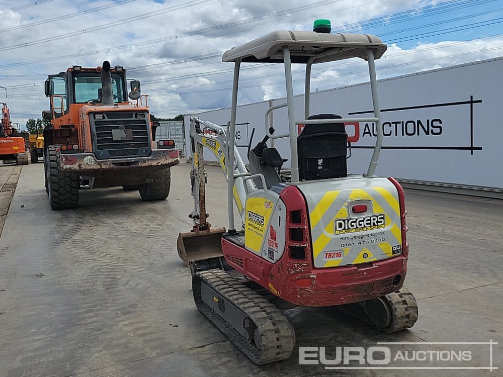 2020 Takeuchi TB216 - Mini ekskavatör: fotoğraf 3 2020 Takeuchi TB216 - Mini ekskavatör: fotoğraf 3