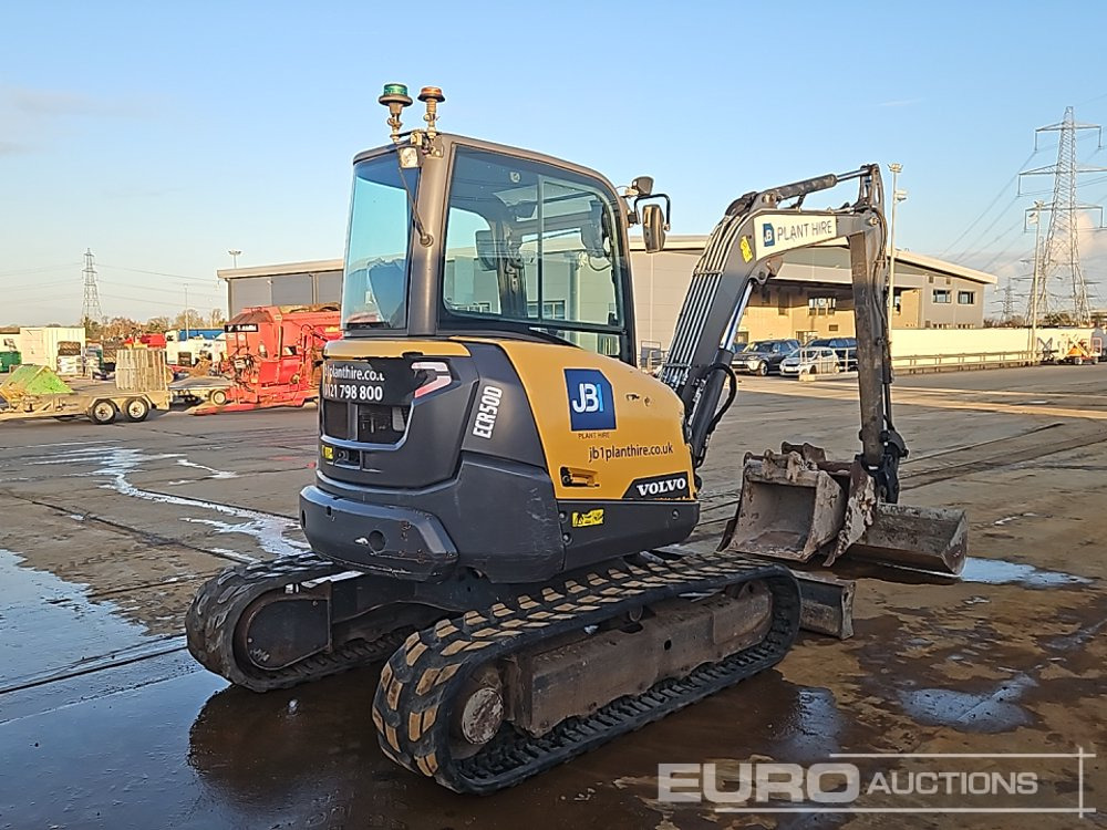 2020 Volvo ECR50D - Mini ekskavatör: fotoğraf 5 2020 Volvo ECR50D - Mini ekskavatör: fotoğraf 5