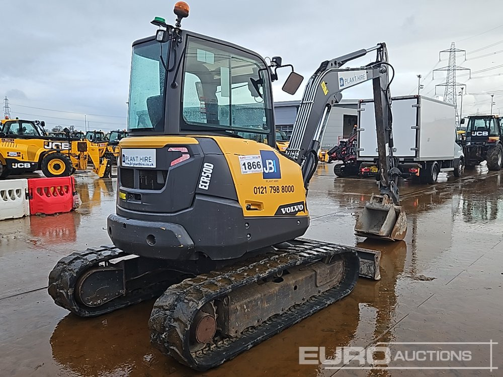 2020 Volvo ECR50D - Mini ekskavatör: fotoğraf 5 2020 Volvo ECR50D - Mini ekskavatör: fotoğraf 5