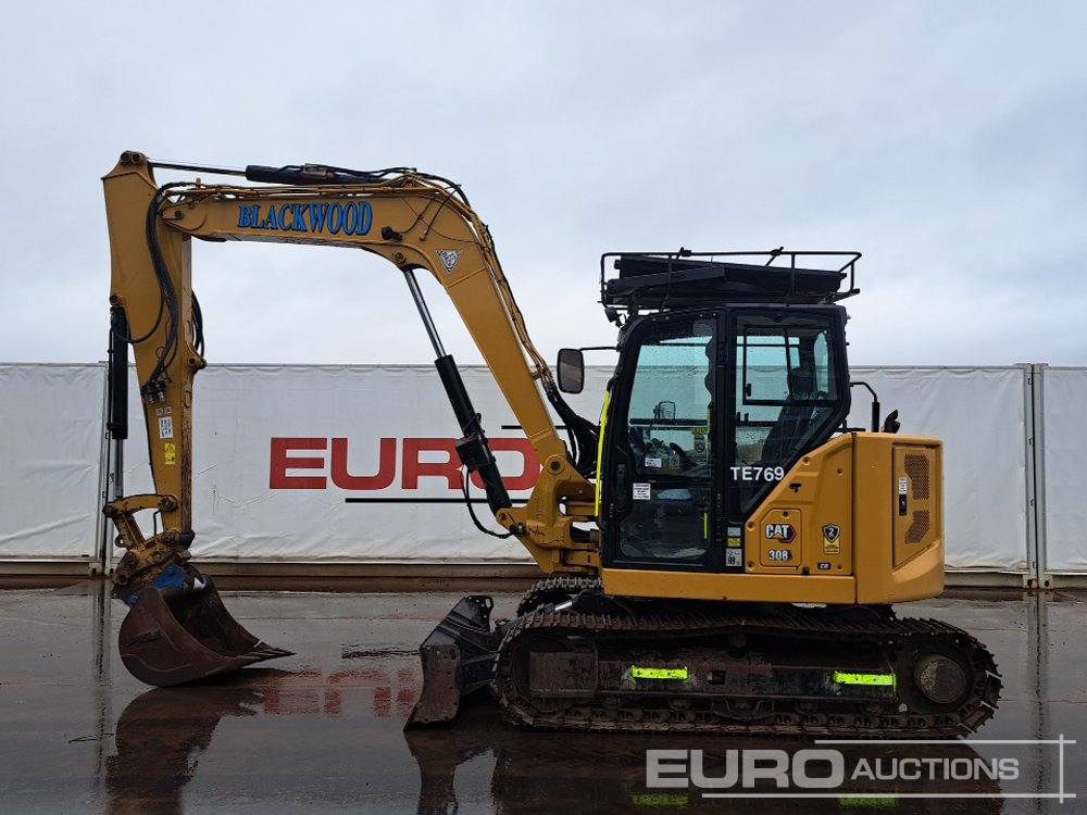 2021 CAT 308CR - Mini ekskavatör: fotoğraf 2 2021 CAT 308CR - Mini ekskavatör: fotoğraf 2