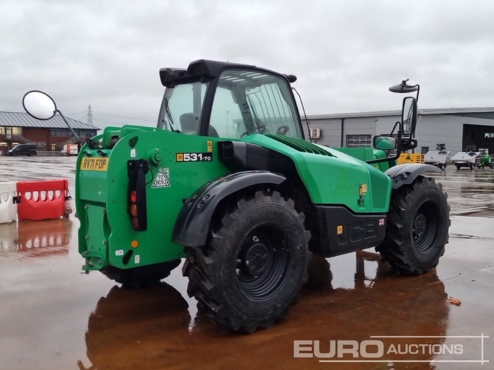 2021 JCB 531-70 - Teleskopik yükleyici: fotoğraf 5 2021 JCB 531-70 - Teleskopik yükleyici: fotoğraf 5