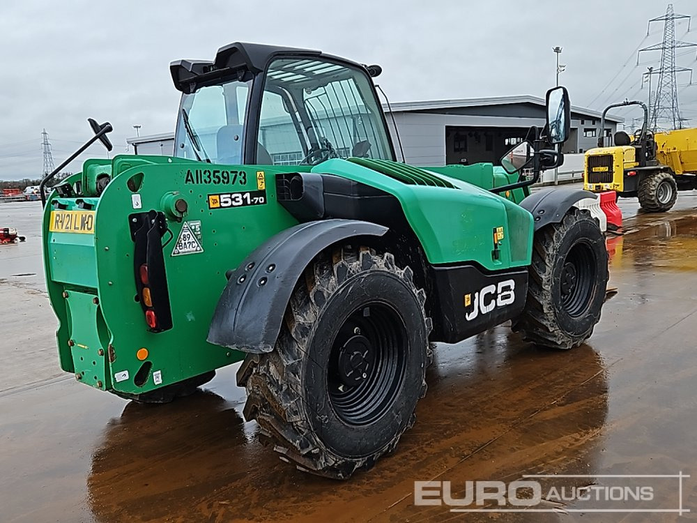 2021 JCB 531-70 - Teleskopik yükleyici: fotoğraf 5 2021 JCB 531-70 - Teleskopik yükleyici: fotoğraf 5