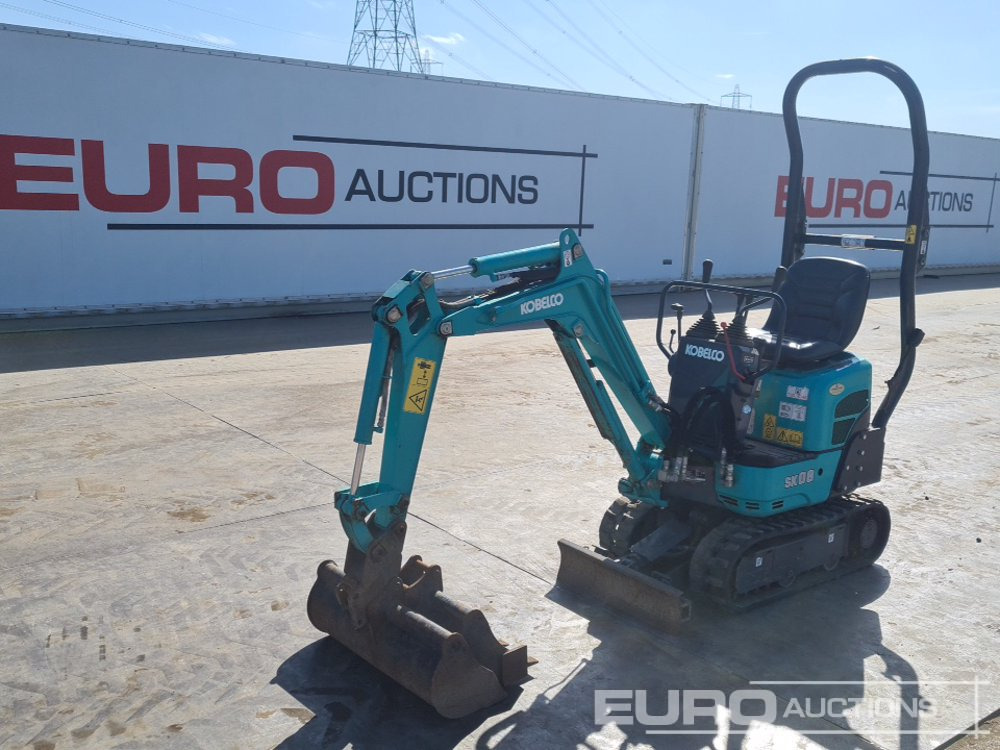 2021 Kobelco SK08-1EV - Mini ekskavatör: fotoğraf 1 2021 Kobelco SK08-1EV - Mini ekskavatör: fotoğraf 1