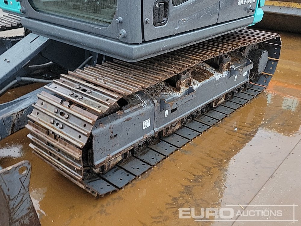 Mini ekskavatör 2021 Kobelco SK75SR-7: fotoğraf 9
