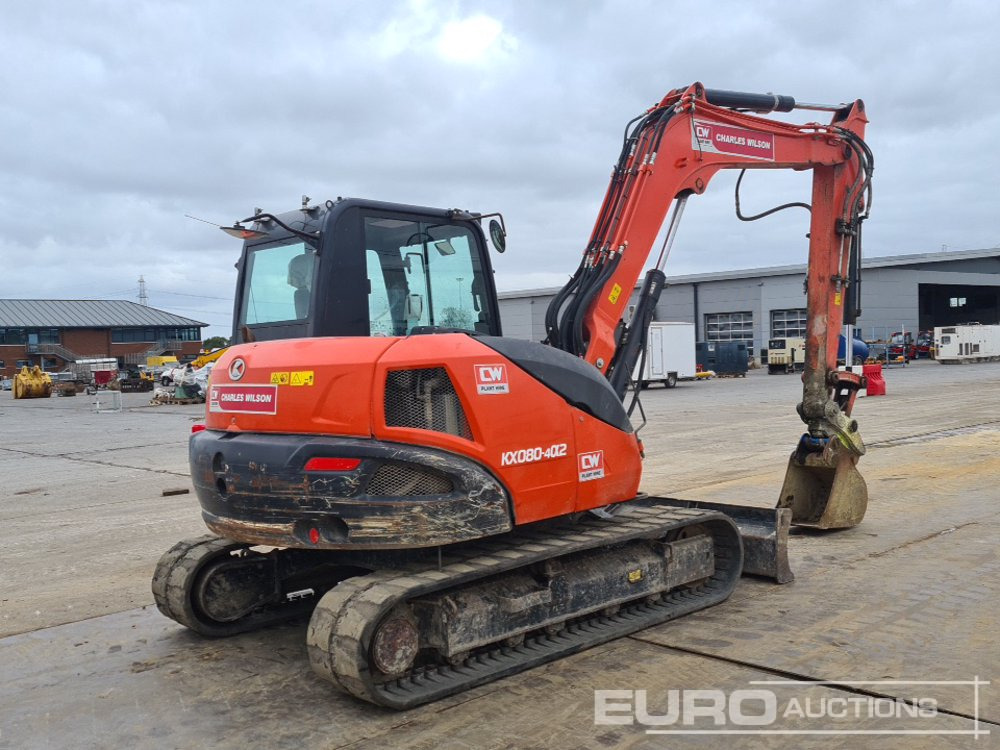 2021 Kubota KX080-4A2 - Mini ekskavatör: fotoğraf 5 2021 Kubota KX080-4A2 - Mini ekskavatör: fotoğraf 5