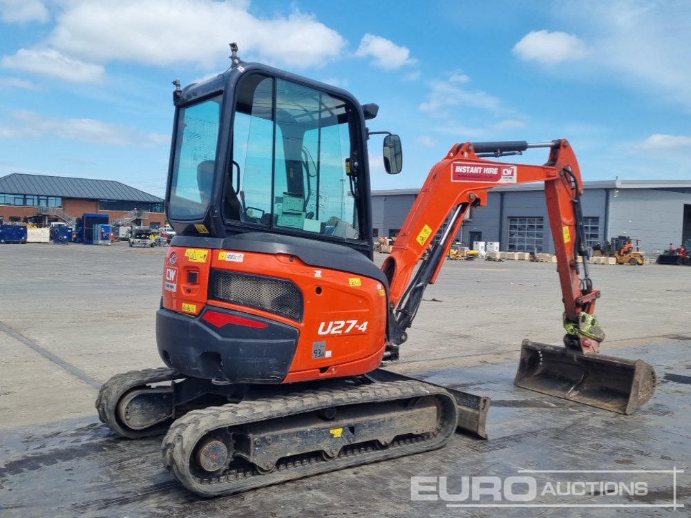 2021 Kubota U27-4 - Mini ekskavatör: fotoğraf 5 2021 Kubota U27-4 - Mini ekskavatör: fotoğraf 5