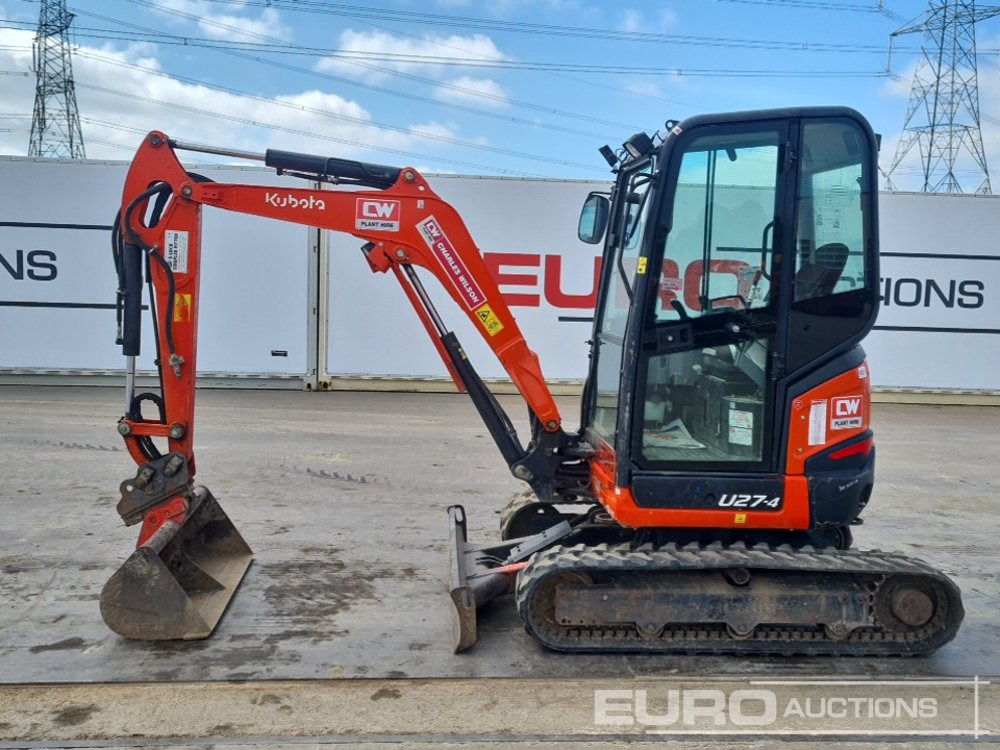 2021 Kubota U27-4 - Mini ekskavatör: fotoğraf 2 2021 Kubota U27-4 - Mini ekskavatör: fotoğraf 2