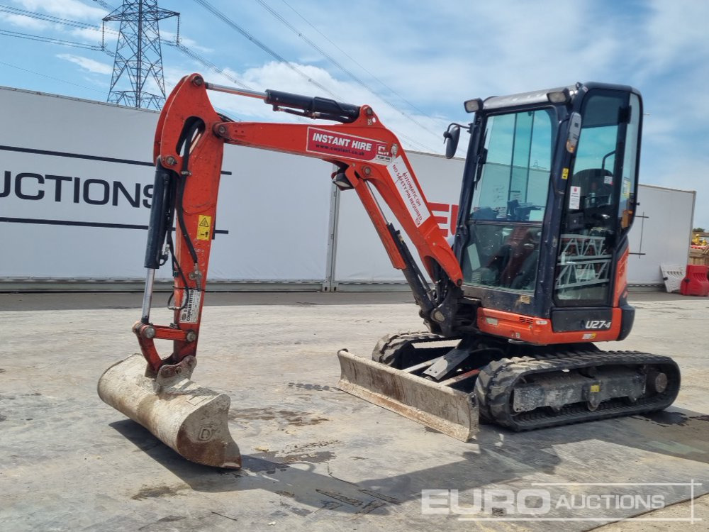 2021 Kubota U27-4 - Mini ekskavatör: fotoğraf 1 2021 Kubota U27-4 - Mini ekskavatör: fotoğraf 1