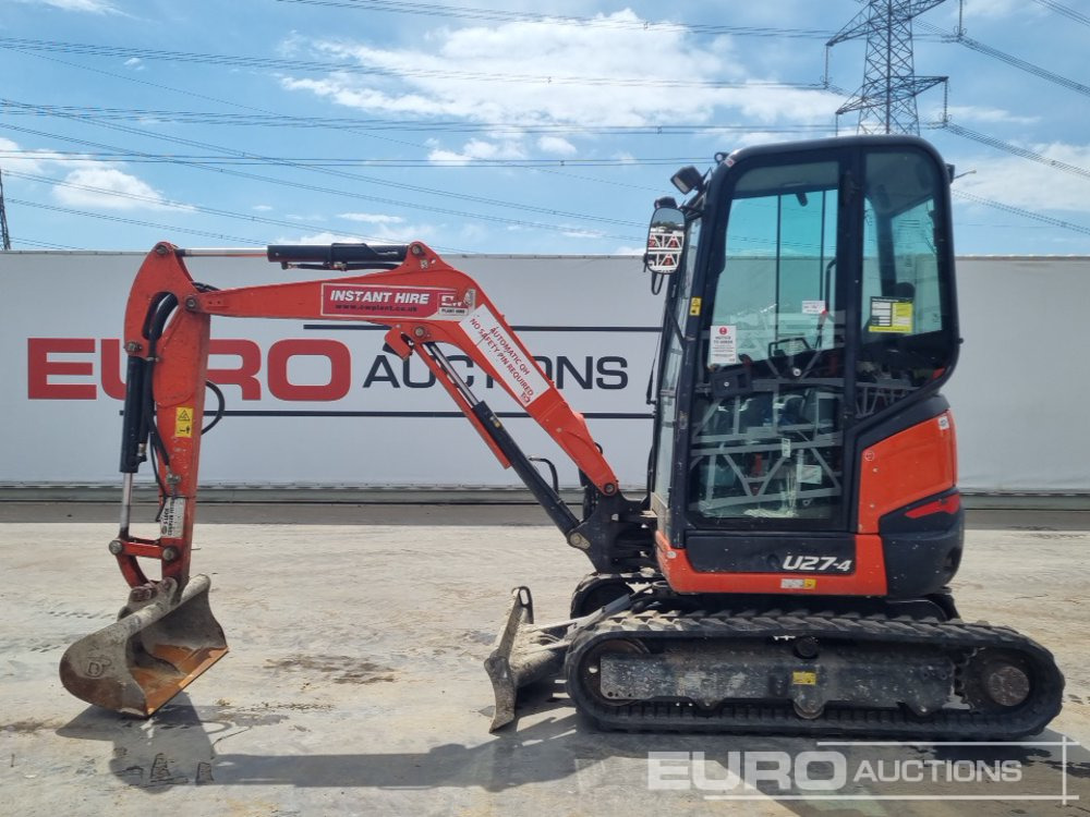 2021 Kubota U27-4 - Mini ekskavatör: fotoğraf 2 2021 Kubota U27-4 - Mini ekskavatör: fotoğraf 2