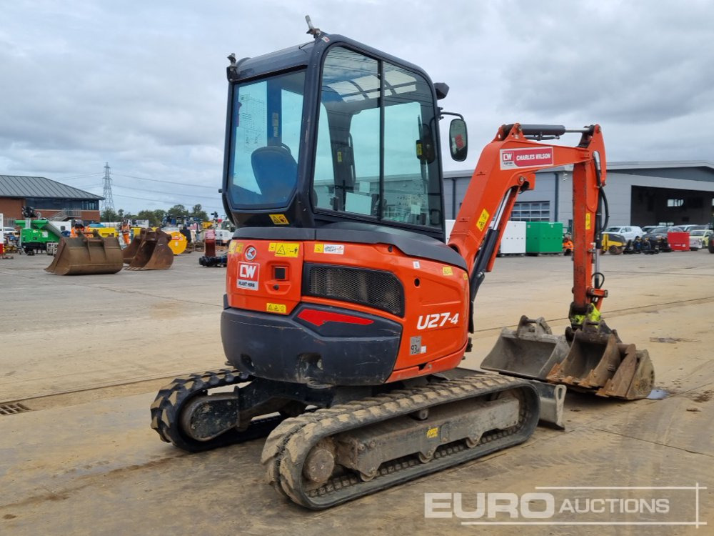 2021 Kubota U27-4 - Mini ekskavatör: fotoğraf 5 2021 Kubota U27-4 - Mini ekskavatör: fotoğraf 5