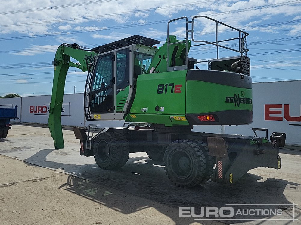 2021 Sennebogen 817 - Tekerlekli ekskavatör: fotoğraf 3 2021 Sennebogen 817 - Tekerlekli ekskavatör: fotoğraf 3