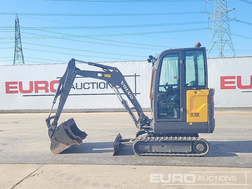 2021 Volvo EC20E - Mini ekskavatör: fotoğraf 3 2021 Volvo EC20E - Mini ekskavatör: fotoğraf 3