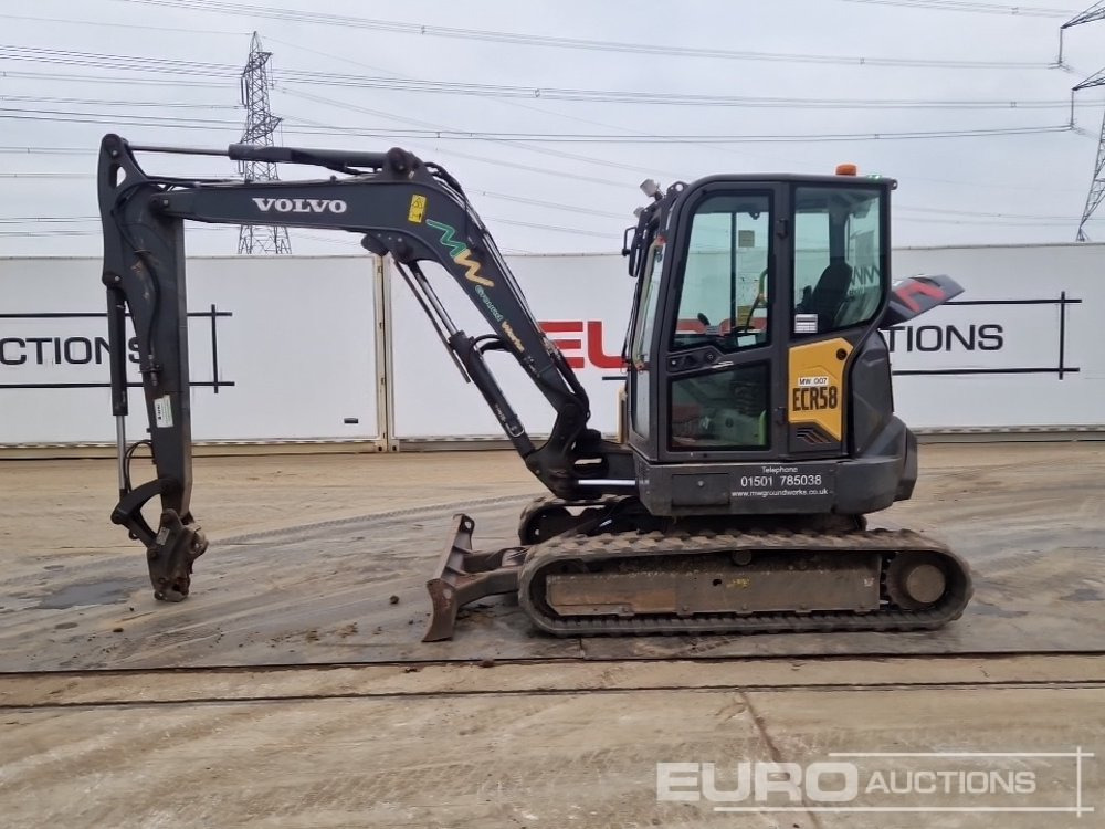 2021 Volvo ECR58F - Mini ekskavatör: fotoğraf 2 2021 Volvo ECR58F - Mini ekskavatör: fotoğraf 2
