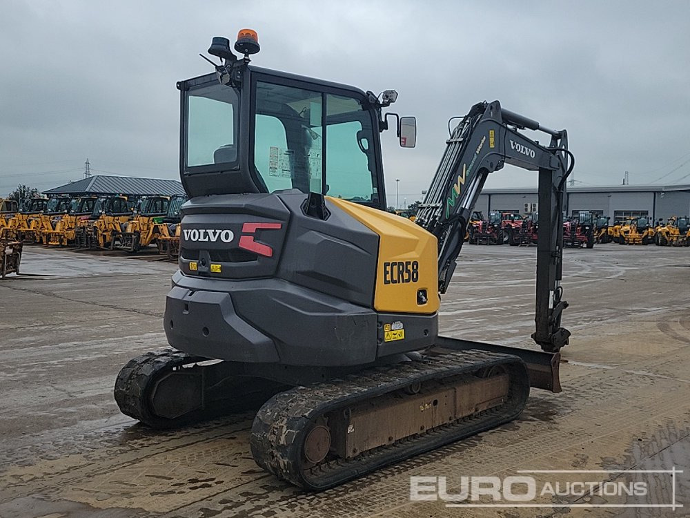2021 Volvo ECR58F - Mini ekskavatör: fotoğraf 5 2021 Volvo ECR58F - Mini ekskavatör: fotoğraf 5