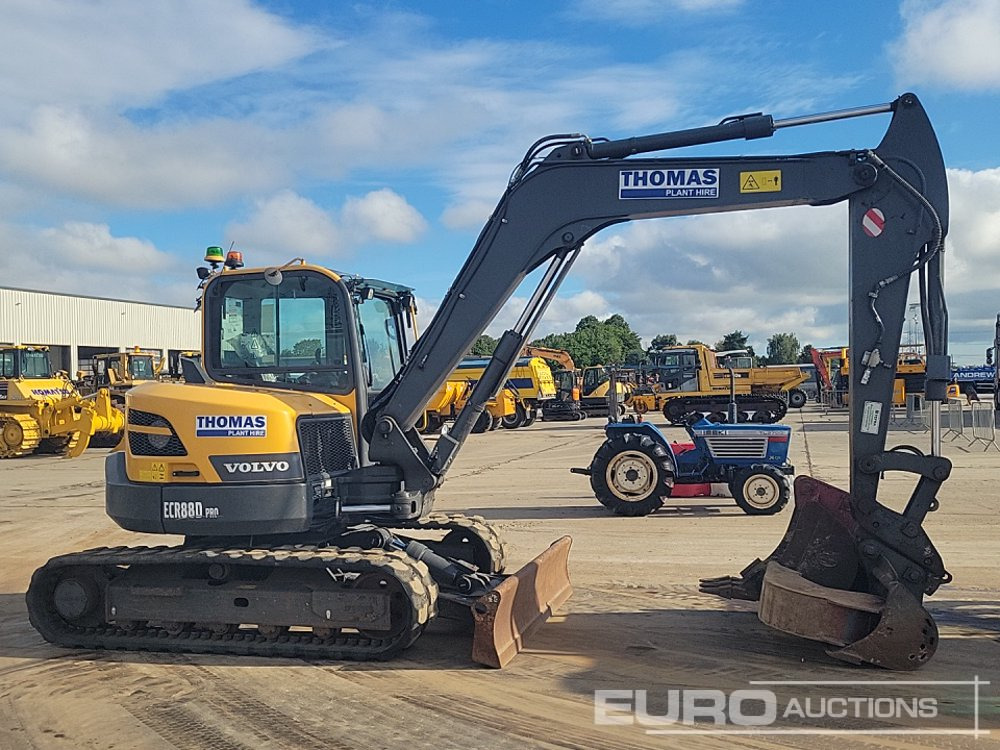 Mini ekskavatör 2021 Volvo ECR88D: fotoğraf 6