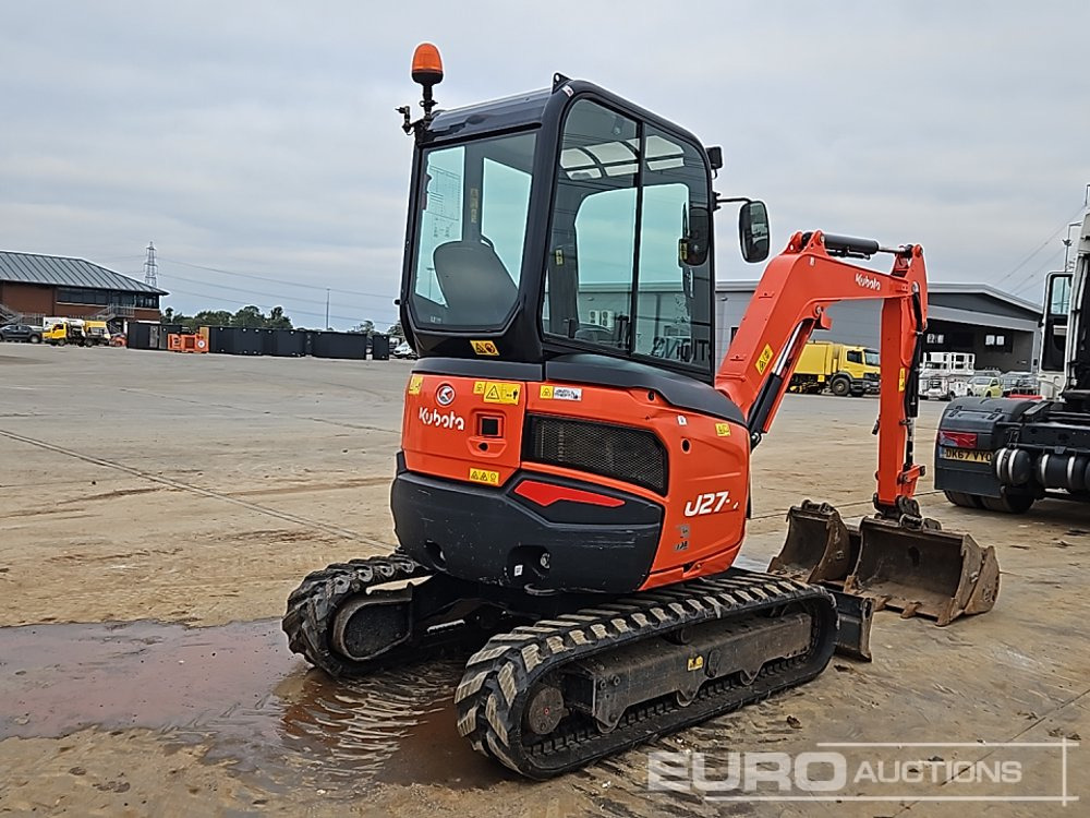 2022 Kubota U27-4 - Mini ekskavatör: fotoğraf 5 2022 Kubota U27-4 - Mini ekskavatör: fotoğraf 5