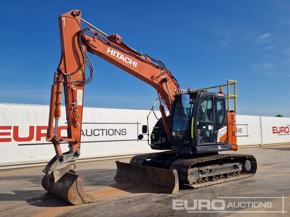 2023 Hitachi ZX135USBL-7 - Paletli ekskavatör: fotoğraf 1 2023 Hitachi ZX135USBL-7 - Paletli ekskavatör: fotoğraf 1