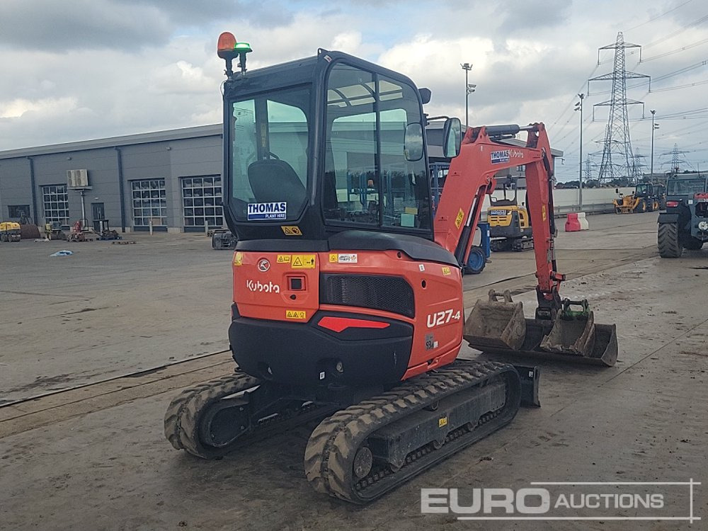 2023 Kubota U27-4 - Mini ekskavatör: fotoğraf 5 2023 Kubota U27-4 - Mini ekskavatör: fotoğraf 5