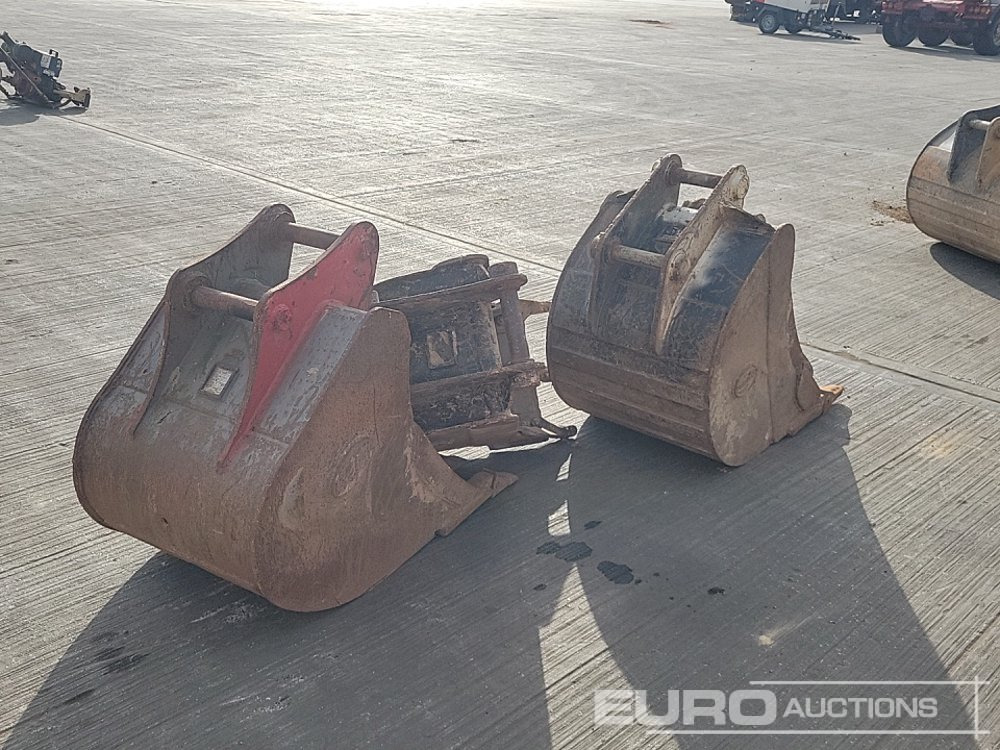 24", 24", 18", 18" Digging Bucket 45mm Pin to suit 4-6 Ton Excavator - Kova: fotoğraf 5 24", 24", 18", 18" Digging Bucket 45mm Pin to suit 4-6 Ton Excavator - Kova: fotoğraf 5
