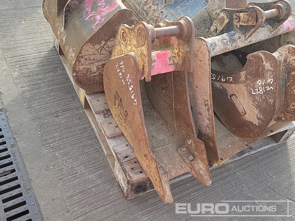 Kova 24", 24", 24", 12", 10", 10" Digging Bucket 30-35mm Pin to suit Mini Excavator: fotoğraf 19