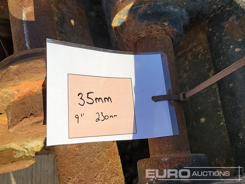 Kova 36", 24", 18", 12", 10" Digging Bucket 30-40mm Pin to suit Mini Excavator: fotoğraf 29