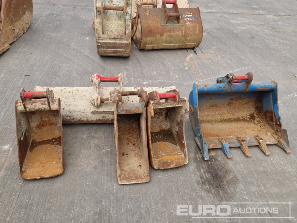 Kova 46" Ditching, 30", 12", 12", 9" Digging Bucket 35-40mm Pin to suit Mini Excavator: fotoğraf 6