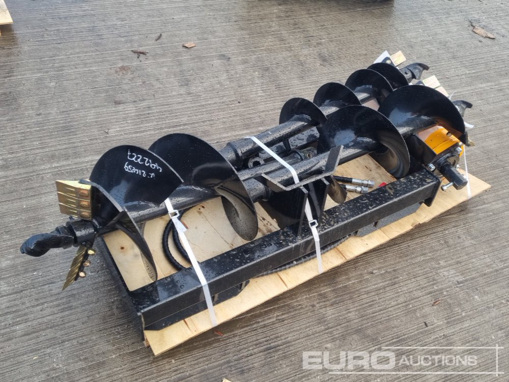 Unused 2025 Captok 400mm, 300mm 200mm Hydraulic Auger Flight, Drive & Frame to suit Skidsteer Loader - Ataşman - Ekskavatör: fotoğraf 1 Unused 2025 Captok 400mm, 300mm 200mm Hydraulic Auger Flight, Drive & Frame to suit Skidsteer Loader - Ataşman - Ekskavatör: fotoğraf 1