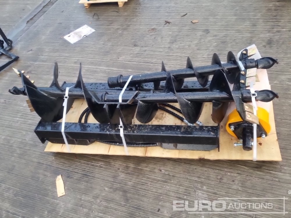 Unused 2025 Captok 400mm, 300mm 200mm Hydraulic Auger Flight, Drive & Frame to suit Skidsteer Loader - Ataşman - Ekskavatör: fotoğraf 2 Unused 2025 Captok 400mm, 300mm 200mm Hydraulic Auger Flight, Drive & Frame to suit Skidsteer Loader - Ataşman - Ekskavatör: fotoğraf 2