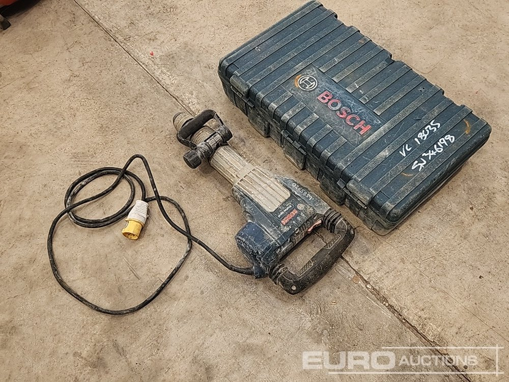 Bosch GSH 110 Volt Breaker - İnşaat ekipmanı: fotoğraf 4 Bosch GSH 110 Volt Breaker - İnşaat ekipmanı: fotoğraf 4