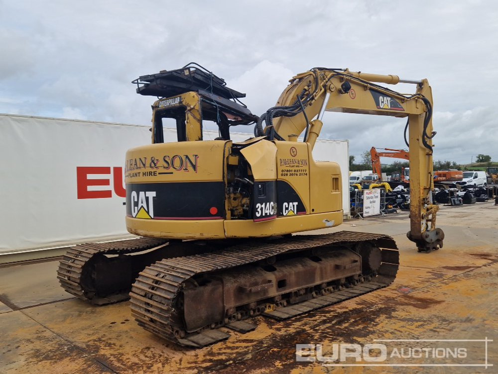 CAT 314CLCR - Paletli ekskavatör: fotoğraf 5 CAT 314CLCR - Paletli ekskavatör: fotoğraf 5