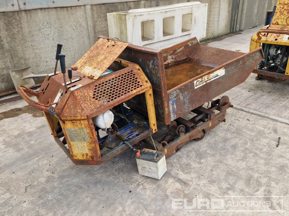 Canycom S5 Pedestrian Tracked Dumper - Paletli damper: fotoğraf 1 Canycom S5 Pedestrian Tracked Dumper - Paletli damper: fotoğraf 1